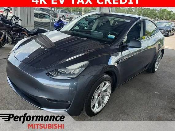 TESLA MODEL Y 2021 5YJYGAED7MF133376 image